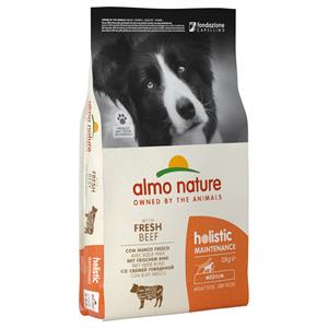 Almo Nature Holistic Almo Nature Adult Rund & Rijst Medium Hondenvoer - Dubbelpak 2 x 12 kg