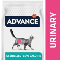 Advance Veterinary Sterilized Urinary Low Calorie kattenvoer 2 x 7,5 kg