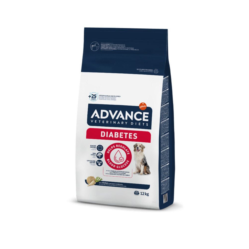 Affinity Advance Veterinary Diets 12kg Advance Veterinary Diets Diabetes Colitis Hondenvoer
