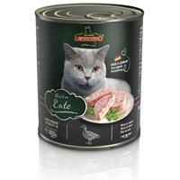 Leonardo All Meat Blikjes Kattenvoer 6 x 800 g - Rijk aan eend