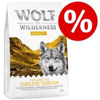 1kg Ruby Midnight met Rund & Konijn Wolf of Wilderness Hondenvoer