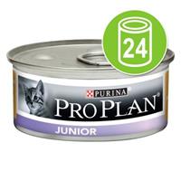 Pro Plan Voordeelpakket Natvoer 24 x 85 g - Adult 7+ Tonijn