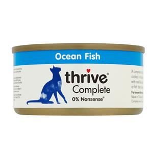 Thrive Complete Kattenvoer 24 x 75 g - Zeevis