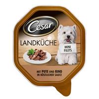 Cesar 28x150g Gevogelte & groente in Saus Megapak  Hondenvoer