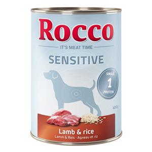 24x400g Lam & Rijst Rocco Sensitive Hondenvoer