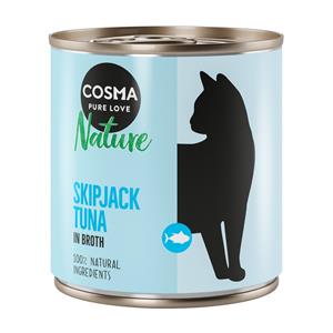 6x280g Nature Skipjack Tonijn Cosma Kattenvoer