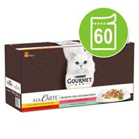 60 x 85 g Gourmet à La Carte Kattenvoer