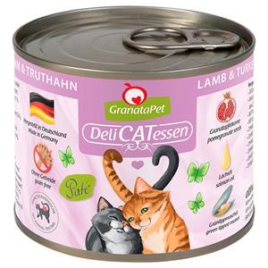 Granatapet Spaarpakket Granata Pet DeliCatessen Kattenvoer 24 x 200 g - Eend & gevogelte