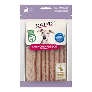 70g Vleessnack Konijnenborst gedroogd Dokas Hondensnacks