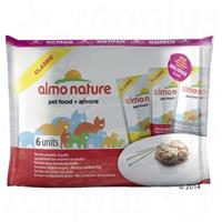 Almo Nature Classic Maaltijdzakjes Multipak Kattenvoer 6 x 55 g - 3 smaken Tonijn in Gelei