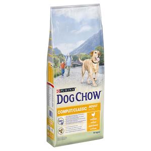 12 kg + 2 kg Gratis! 14 kg PURINA Dog Chow droogvoer - Complet/Classic met Kip