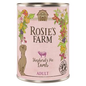 Voordeelpakket Rosie's Farm Adult 24 x 400 g Hondenvoer - Lam