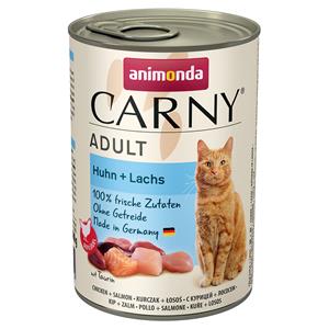 Animonda Carny Adult Kattenvoer 6 x 400 g - Kip & Zalm