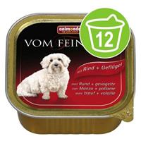 6x150g Graanvrij Gevogelte & Kalf animonda Vom Feinsten Hondenvoer