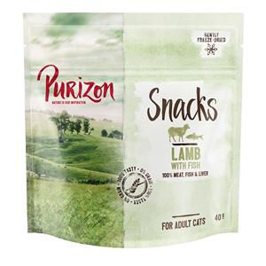 2x40g Purizon Lam & Vis Kattensnacks
