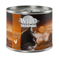 Wild Freedom Adult Kattenvoer 24 x 200 g - Golden Valley - Konijn & Kip