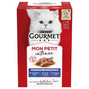 6x50g met Vis Gourmet Mon Petit Kattenvoer