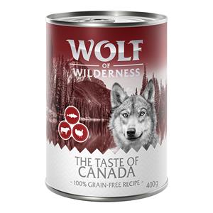 Wolf of Wilderness - The Taste Of Canada Hondenvoer - Bestel ook natvoer: 6 x 400 g Taste Of Canada