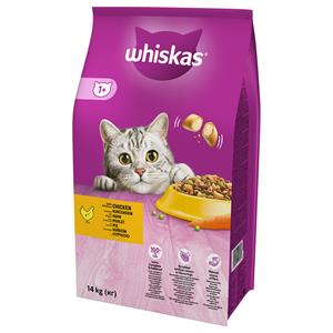 14kg 1+ Kip Whiskas Kattenvoer