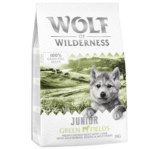 10% korting op 1 kg Wolf of Wilderness honden droogvoer! - Junior Green Fields - Lam
