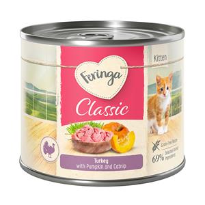 6x200g Kitten Kalkoen Feringa Kattenvoer