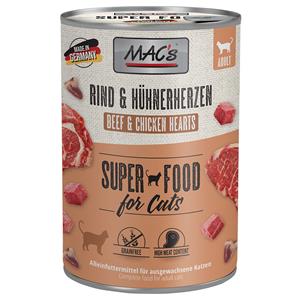 MAC's 6x400g Rund & Kippenhart MAC´s CAT Kattenvoer