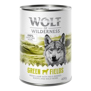 6x400g Wolf of Wilderness Honden Natvoer