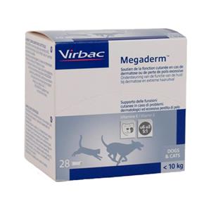 Virbac Megaderm - 2 x 28 x 4 ml Katten & Honden