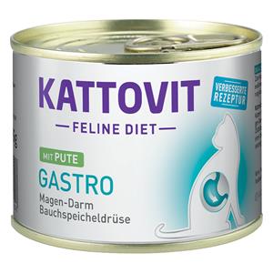 Kattovit Gastro Kattenvoer - 12 x 185 g Kalkoen