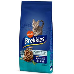 Affinity Brekkies 3kg gratis! Brekkies droog kattenvoer 12 + 3 kg - Vis Kattenvoer (15kg)