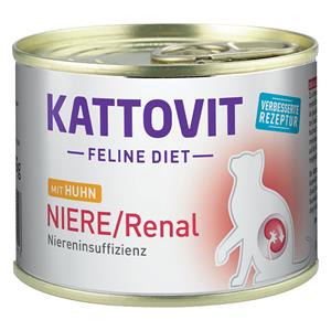 Kattovit Nier/Renal (Nierfalen) - 12 x 185 g Kip