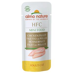 Almo Nature HFC 5x3g Almo Nature Green Label Mini Food Kipfilet Kattensnacks