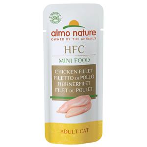 Almo Nature Label Almo Nature Green Label Mini Food Kattensnacks -  Voordeelpakket: Kipfilet (25 x 3 g)