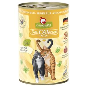 Granatapet DeliCatessen Kattenvoer 6 x 400 g - Kip PUUR