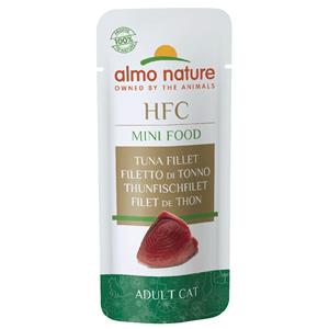 Almo Nature HFC 5x3g Almo Nature Green Label Mini Food Tonijnfilet Kattensnacks