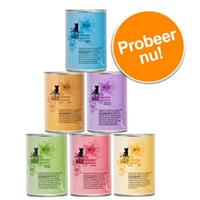 catz finefood Probeerpakket 6 x 400 g Kattenvoer - Probeerpakket II