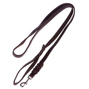 Heim Riem Leder met ingevlochten Haak L2m B1,8cm