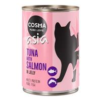 Cosma Thai / Asia in Gelei Kattenvoer 6 x 400 g Kip met Kippenlever