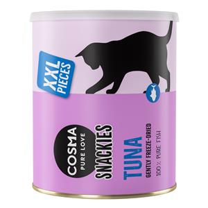 Cosma Voordeelpakket  Snackies XXL Stukjes Maxi Tube - Gemengd: 1x Kip + 1x Tonijn + 1x Witvis (490 g)