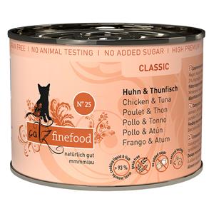 6x200g Kip & Tonijn catz finefood Kattenvoer Nat