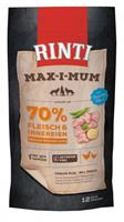 RINTI Max-i-mum Kip Hondenvoer - Dubbelpak: 2 x 12 kg