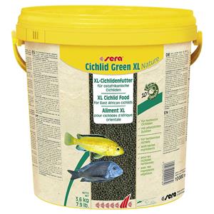 Sera 10l Cichlid Green XL Pellets  Vissenvoer