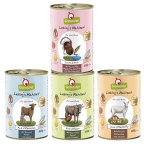 Granatapet 5 + 1 gratis! 6 x 400 g  natvoer Mixpakket