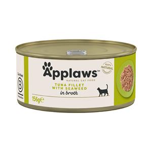 Applaws 6x156g  Tonijnfilet en Zeewier Kattenvoer in Bouillon