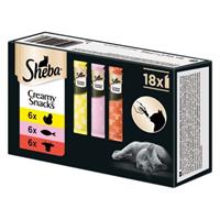 18x12g Creamy Sheba Kattensnacks
