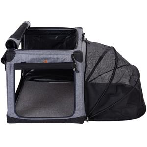 Zooplus Exclusive M: L 50,5 x B 76 x H 48 cm - Hondenbench Opvouwbaar Pet Home