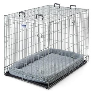 XXL: L 118 x B 76 x H 88 cm - Savic Dog Residence Hondenbench incl. kussen