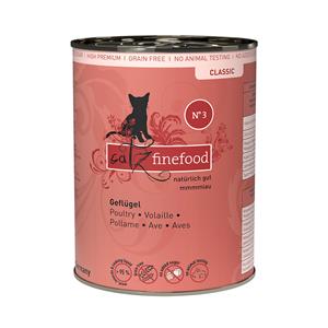 Catz finefood Blik Kattenvoer 6 x 400 g - Gevogelte