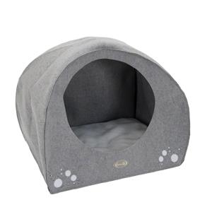 Zooplus Exclusive - S: L 71 x B 54 x H 57 cm - Hondenhol Iglo uit Vilt