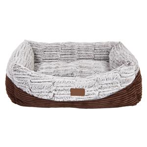 Zooplus Exclusive L115 x B70 x H32 cm Hondenmand Hyggelig Bruin